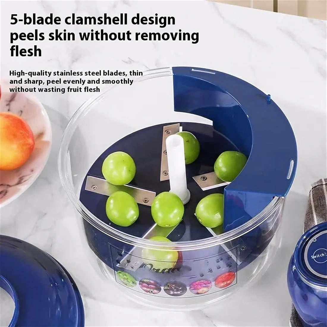 Kitcheva Auto Fruit & Vegetable Peeler Pro